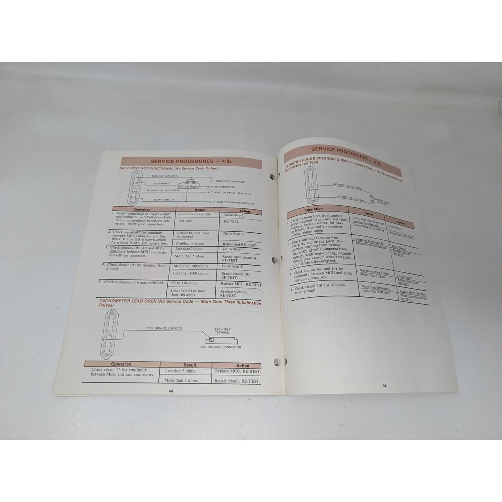 1981 Ford Microprocessor Control Units Training Service Guide Manual Book‎ - Picture 13 of 14